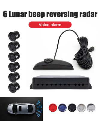 qualità  Reverse Parking Sensor Systems 0.3m To 2.3m Distance Detection Beep Voice Warning fabbrica