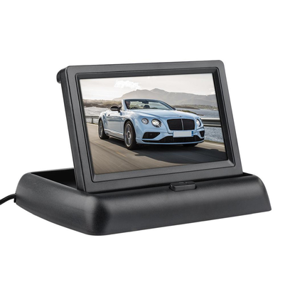qualità  4.3" Digital TFT LCD Foldable Screen Monitor, Car Reverse Rear‑View Camera Display for Vehicle Parking Assist OEM Available fabbrica