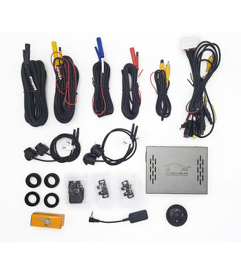 Sistema di visione a 360 gradi con vista aerea HD 1080P, telecamere surround complete incluse telecamera anteriore, laterale e posteriore per auto OEM ODM