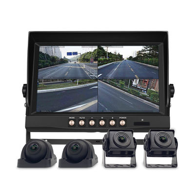 Sistema di navigazione multimediale per auto da 10 pollici + CCD HD Reverse Camera Monitor di sicurezza a vista completa per camion rimorchio accessori di guida automobilistica