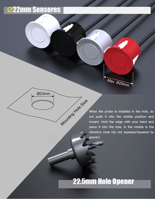 Sistema di parcheggio radar a 8 sensori a copertura completa con display a LED e avviso acustico per auto e camion