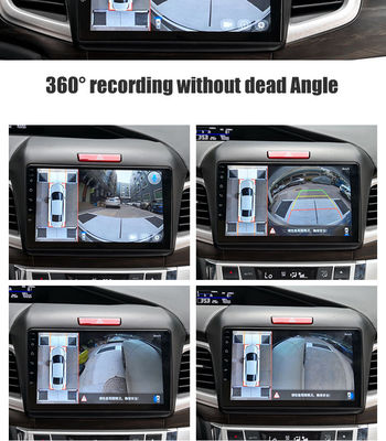 10 pollici 360° Panoramic All-in-One Vehicle Camera System 3D Surround View 1080P con GPS 4G WiFi Custom OEM ODM Disponibile