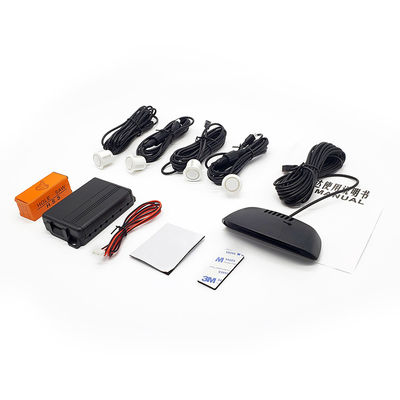 Display LED Sensore di parcheggio auto Kit 4 Ultrasuoni sensori inversi IP68 Acqua resistente Assistente alla guida di sicurezza per la protezione del parcheggio dei veicoli