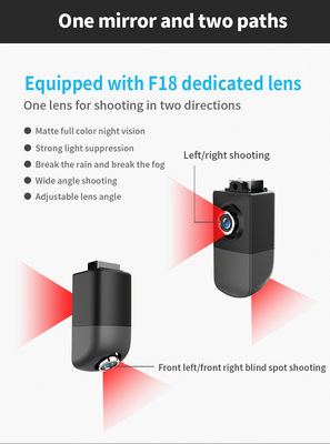 Full color night vision adjustable len 15.88inch Rear View Mirror