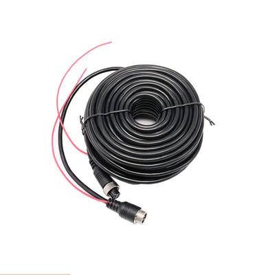 PVC 4 Pin Aviation Cable Wearproof Pull del metallo resistente ed elastico