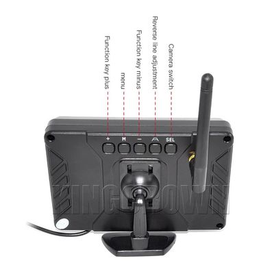 Nuova telecamera di retromarcia wireless da 7 pollici 12V 24V Monitor per carrello elevatore