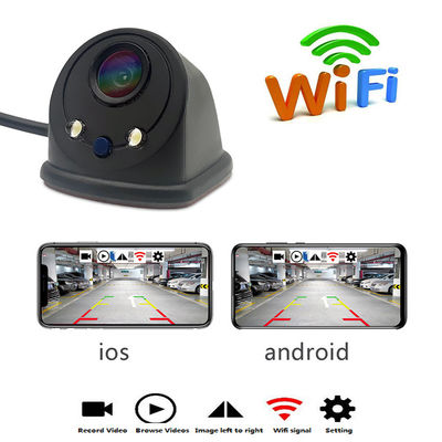 Telecamera per retromarcia per auto Android Wifi impermeabile universale DC12V per retrovisore
