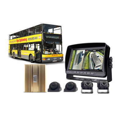Sistema di telecamere di sorveglianza per autobus con vista a 360 gradi, AHD 1080P, sensore SONY e visione notturna