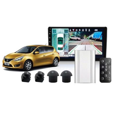 Advanced 1080P Car Camera System with Night Vision, Waterproof Protection 12V Display Monitor