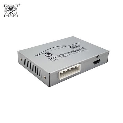 Sistema di telecamere per auto RoHS 360 con telecamera laterale per carichi pesanti | Sistema di sorveglianza per veicoli DC12V 24V