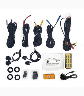 Sistema telecamera per la visione surround a 360 gradi per auto universali per la sicurezza alla guida e al parcheggio