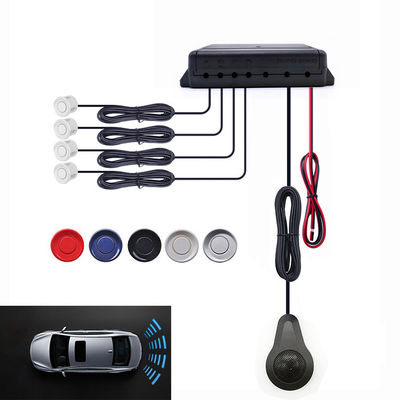 Sensore di parcheggio posteriore a striscia lunga 4 sonda Buzzer di avvertimento radar inverso per auto Nissan