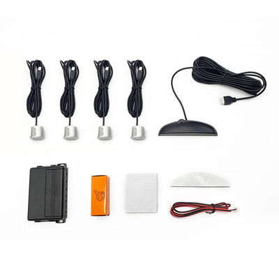 Parking Assist LED Car Reverse Parking Sensor System Buzzer Beeps Indicator HD Resolution Waterproof IP67 Night View G-Sensor DC