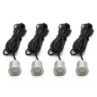 12V Waterproof Car Parking Sensor Kit with LED Display 4 Sensors Reverse Backup Radar Monitoring System Backlight for Cars