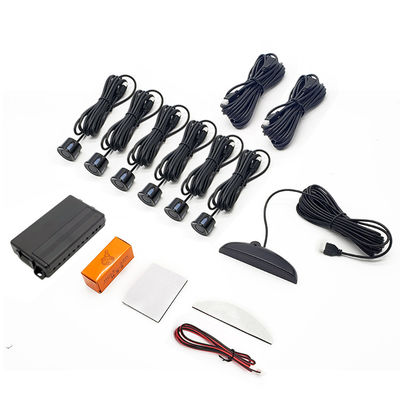 Kit sensore di retromarcia per auto a 6 punti Display a LED Sistema di assistenza al parcheggio Radar di backup per una guida sicura del veicolo