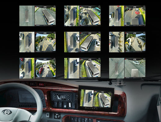 Lenti anti nebbia grandangolare Camera di sicurezza per veicoli commerciali Monitor universale del punto cieco