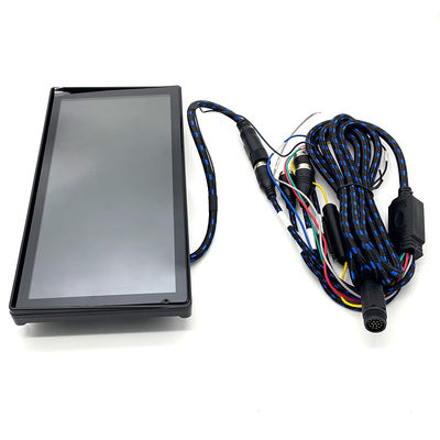 15.88 Inch Dual Lens Dash Cam for Buses with IPS Display 170° Wide Angle Video Recorder