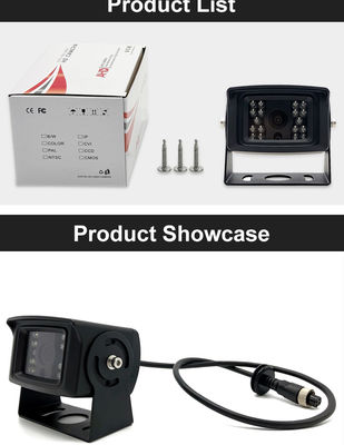 Plug and Play Reverse Camera impermeabile per auto auto pesanti camion e furgone