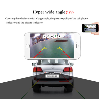 Telecamera di retromarcia wireless AHD 720P 140 gradi per auto