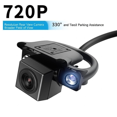 Telecamera posteriore con risoluzione 720p con campo visivo più ampio di 330° e assistenza al parcheggio