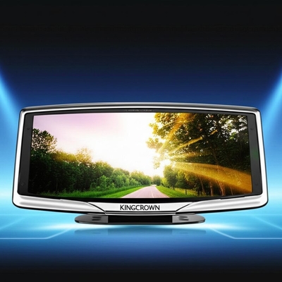KINGCROWN Display Specchio Zona Cieca 5 Pollici con Visione Notturna