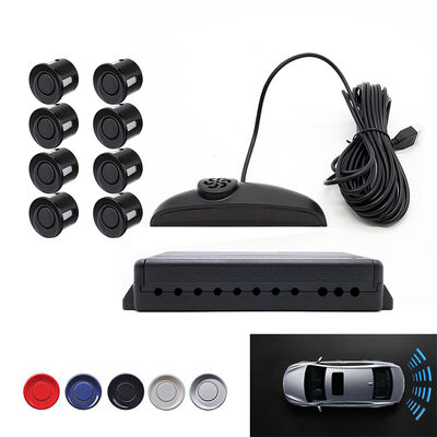 Sistema di sensori di parcheggio posteriori con intervallo di rilevamento da 0,3 m a 2,3 m | Sistema di assistenza al parcheggio per auto con avviso vocale "Bip"