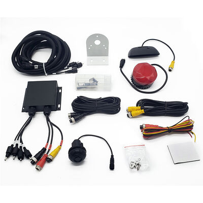 4 Probe LCD Display Reversing Radar IP67 Waterproof Parking Sensor System for Vehicles