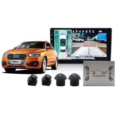 Kit telecamera panoramica per auto 3D a 360° HD 1080P Surround View Ausilio per il parcheggio Bird Eye View Copertura completa del veicolo Garanzia inclusa