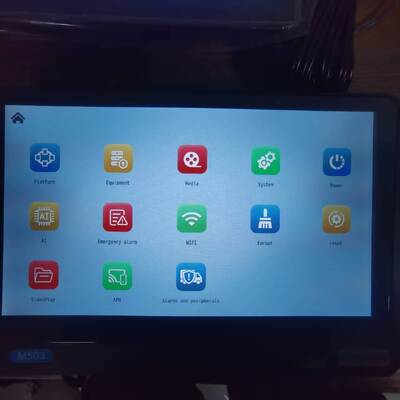 10 pollici All-in-One 4G AI MDVR System con GPS 4-Channel Vehicle Camera Recorder per camion e flotta