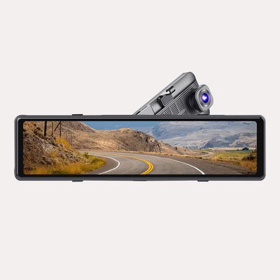 Sistema di monitoraggio degli specchietti retrovisori multicanale con telecamere anteriori e laterali