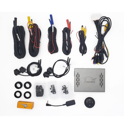 Sistema di telecamere panoramiche del veicolo a 360° con visualizzazione in tempo reale e funzionalità di sicurezza migliorate