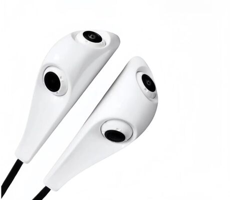 Telecamera ausiliaria per veicoli con ampio angolo di visione per il monitoraggio laterale e l'osservazione dell'angolo cieco