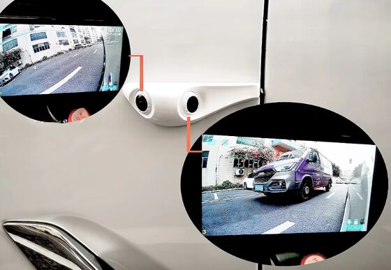 Dual Lens AHD 1080P Car Side View Camera System Monitor da 7 pollici RCA Connector Sticker Mount Safety Surveillance Kit per Suzuki Swift Hatchback