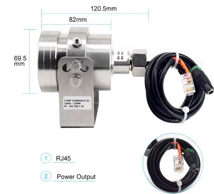 Fotocamera a protezione da esplosione per infrastrutture petrolchimiche ed energetiche