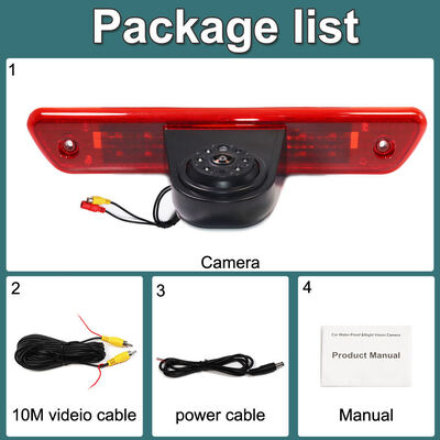 Telecamera di retromarcia di ricambio per terzo stop per Ford Transit F150 F250 F350 Truck Vans 2014-2019 OEM