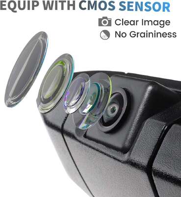 Maniglia della fotocamera inversa per Toyota Tacoma Pickup Facile installazione e punto cieco