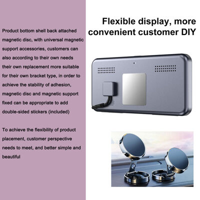 Telecamera posteriore AHD 1080P avanzata con design a pinna di squalo e schermo da 6,25 pollici per parcheggio e rilevamento dell'angolo cieco