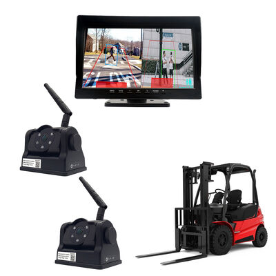 Wireless Magnetic Backup Camera with Battery Mobile WiFi Rear View for Van Truck Vehicle Compatible with iOS Android