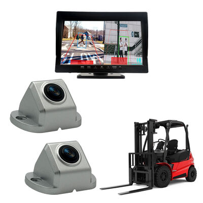 Telecamera di supporto per visione notturna universale a vista d'uccello con rilevamento del punto cieco per autovetture IP68