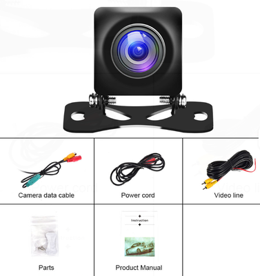 170° Fisheye Lens AHD 1080P Car Reverse Camera, Night Vision Backup Cam OEM per Hyundai Compatibile con Android Car Monitor, Accessorio di sicurezza del parcheggio