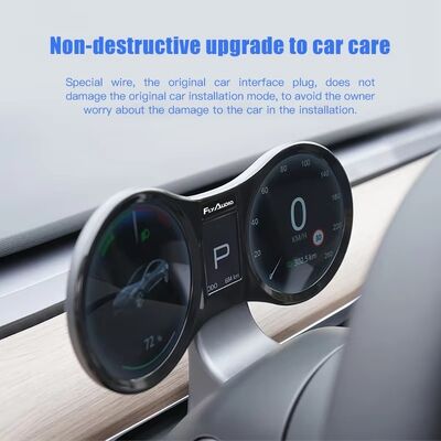 12.3 pollici Full LCD Instrument Dashboard con risoluzione 1920*720 e Plug and Play Installazione per Tesla Model Y/3