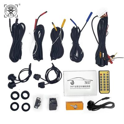 1080P HD 360 Panorama Auto Camera System con copertura a 360 gradi e IP68 impermeabile per camion e autobus