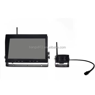 10 Inch 1080P Car Monitor 4 Channels Full HD Display Blind Spot & Human Detection Wireless Backup Rear View Reverse Camera System