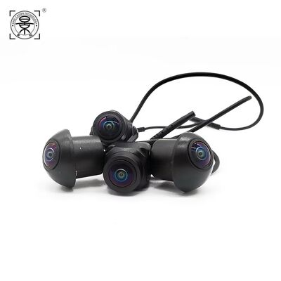 Telecamera panoramica 360° con risoluzione HD 720P/1080P IP67/68 Impermeabile e visione notturna a infrarossi per il monitoraggio dei veicoli