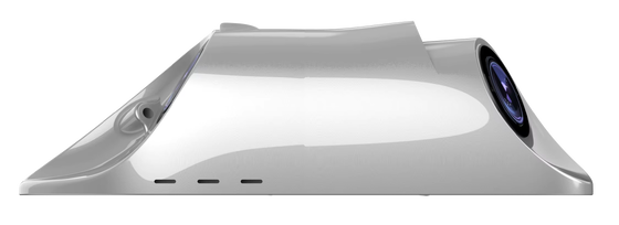 Fotocamera retrovisoria elettronica a doppia lente con AHD 1080P HD, 140° Wide Angle e IP67 Waterproof Blind Spot Monitoring System