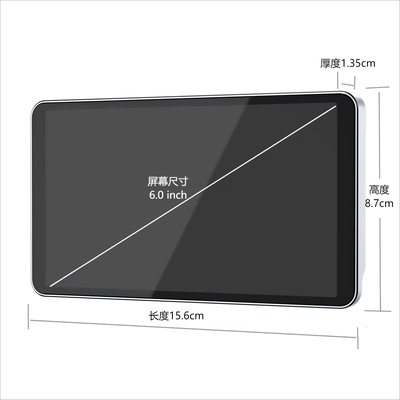 140° Wide-Angle IP67 Waterproof Blind Spot Camera System with Infrared Night Vision and Split Screen Monitor