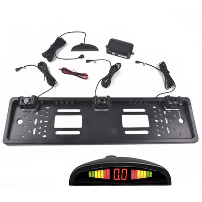 Display LCD a LED, allarme Bibi, telaio della patente UE, sensori radar di riserva per il parcheggio delle auto, ausilio di retrocesso automatico impermeabile, OEM disponibile