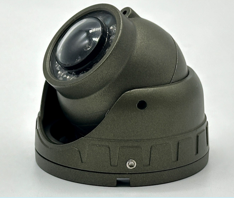 Mini Dome Vehicle Camera with 1080P AHD Starlight Sensor, 140 Degrees Wide-Angle Lens, and Shockproof Metal Housing for Trucks and Buses