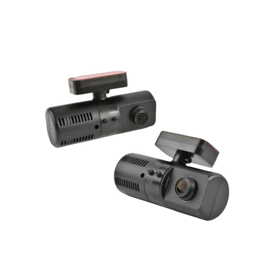 Telecamera anteriore per veicoli AHD 1080P a doppio obiettivo, ausilio per la retromarcia per auto con visione notturna e microfono integrato per il monitoraggio audio, accessorio di sicurezza per auto OEM